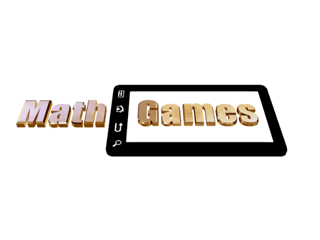 Math Games Text on Tablet